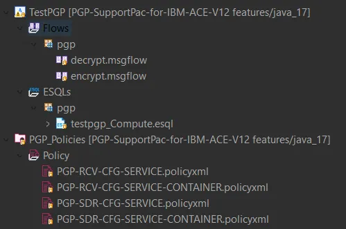 imported projects